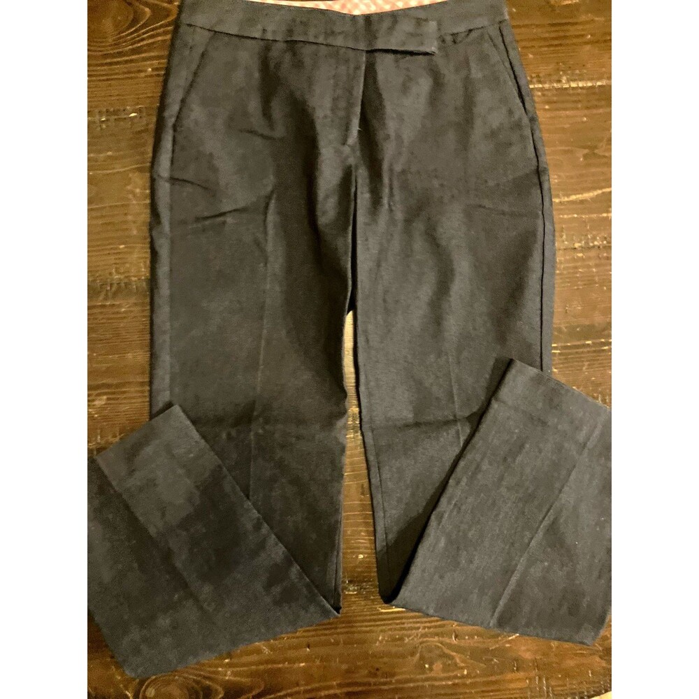 Isaac Mizrahi for Target Women's Gray Stretch Denim Skinny Pants Pockets Sz 2